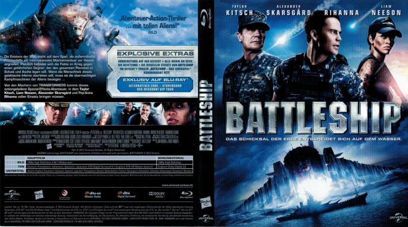 Battleship (1 St.) DVD  Hasbro 2012